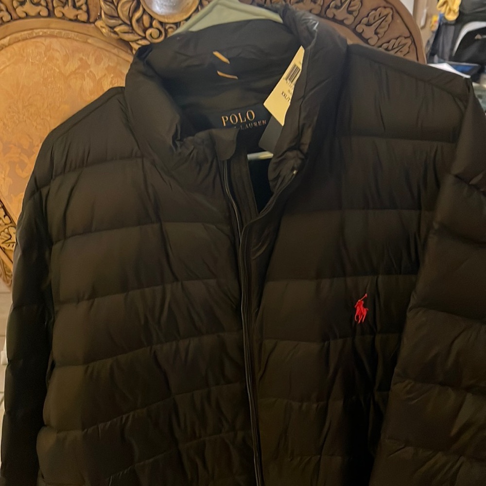 POLO Jacket Blk W/Red